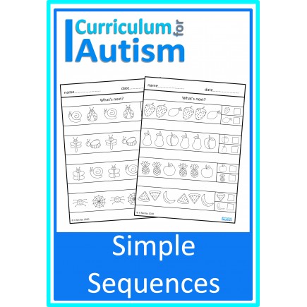 Simple Sequences Worksheets
